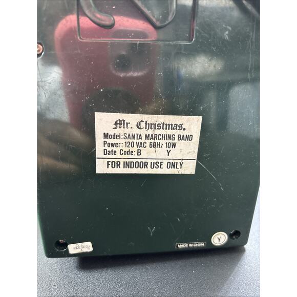 Mr Christmas Santa's Marching Band With Bells Plays Christmas Songs Tested - Picture 10 of 10